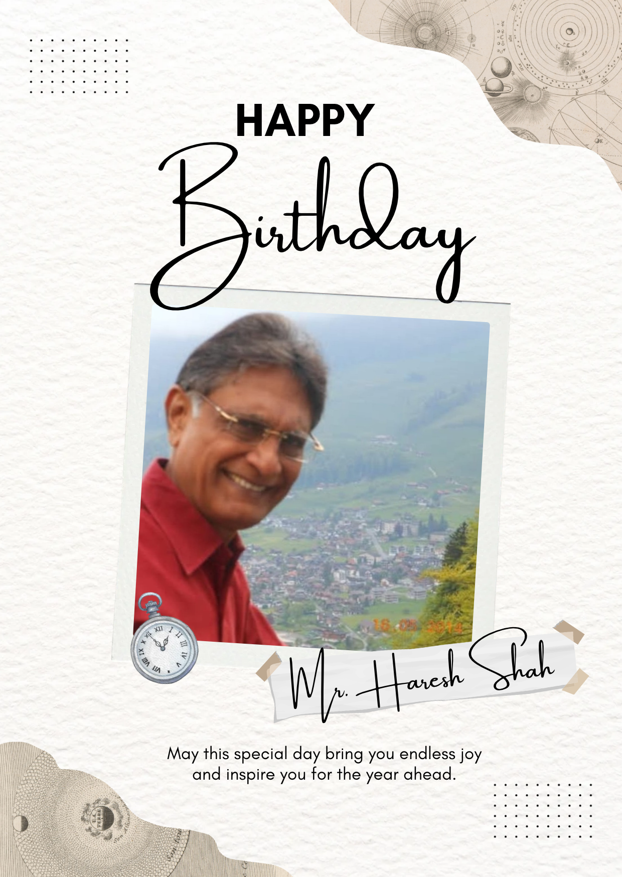 Happy Birthday to our Director Mr. Haresh Shah